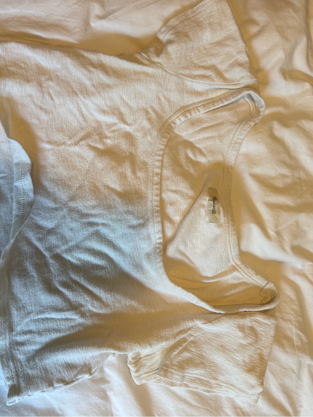 Madewell crop top